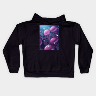 Under the magical sea Kids Hoodie